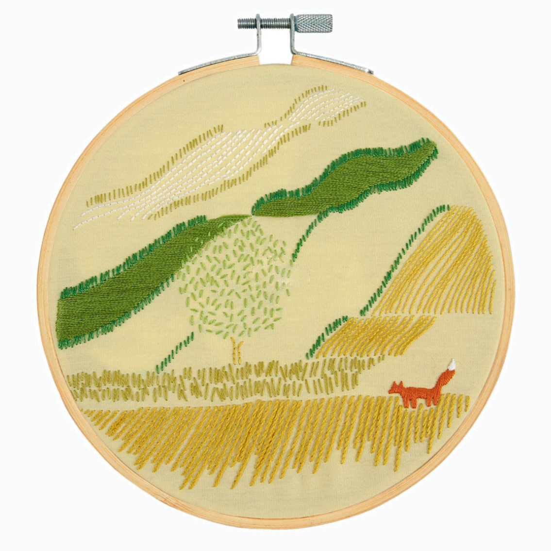Embroidery Kit Free Embroidery - Countryside TB206