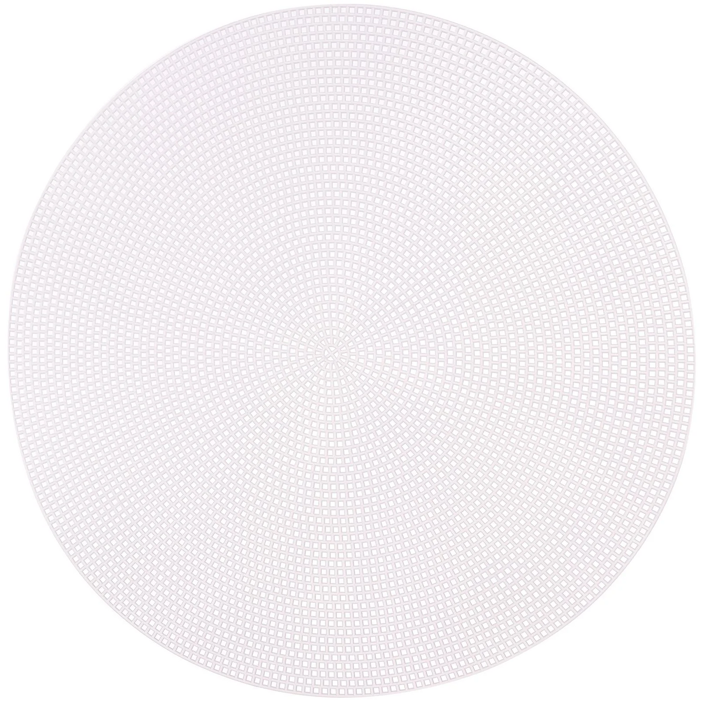 Plastic Stramien Cirkel Groot - 7 ct