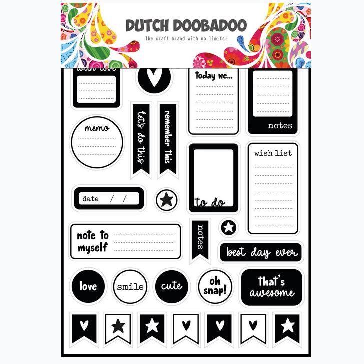 DDBD Sticker Art - Notes A5