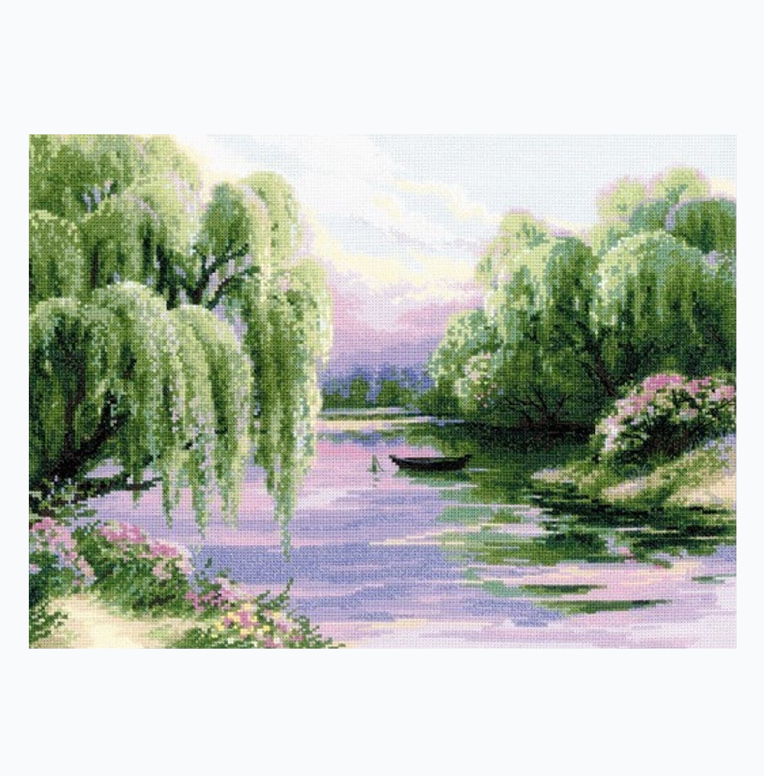 Borduurpakket - Quiet Morning 2012