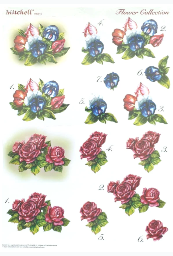 Stansvel - 3D Flower Collection - N° 949015