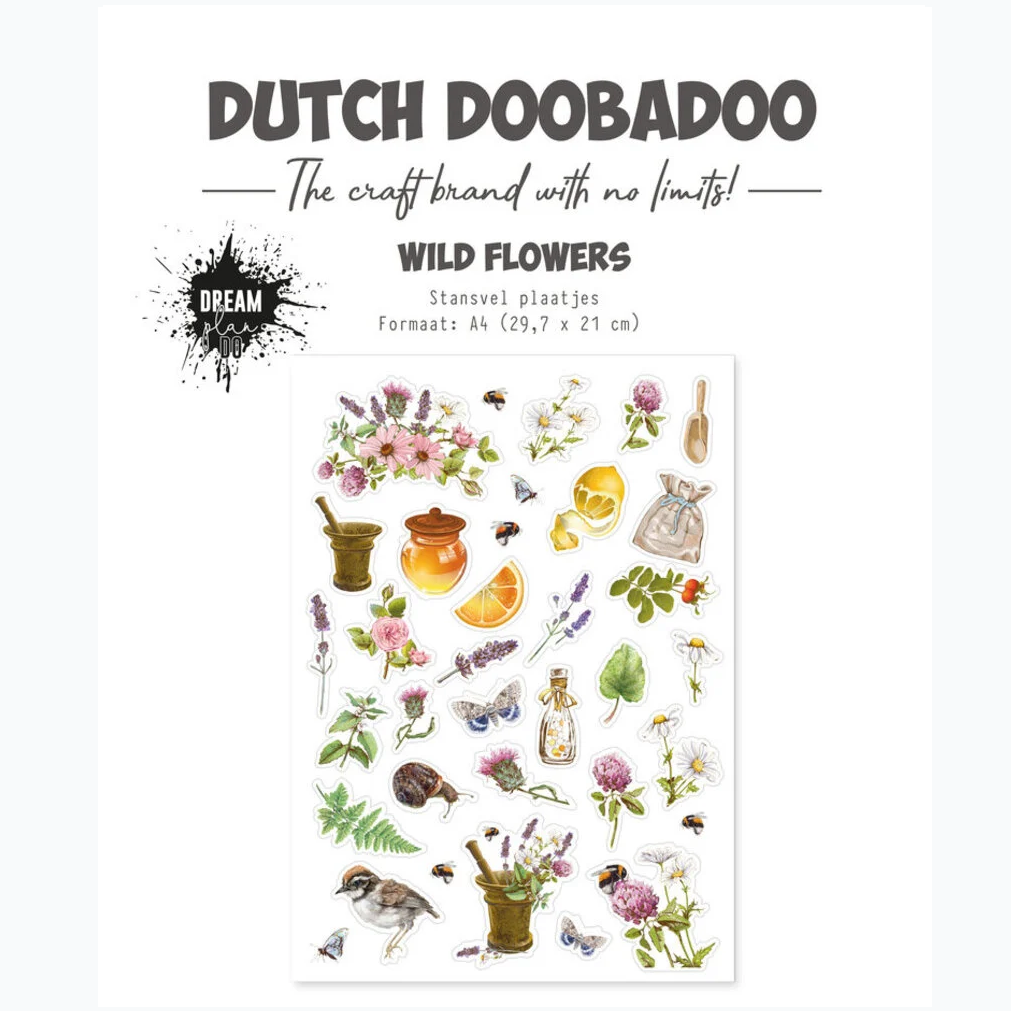DDBD Stansvel - Wild Flowers A4