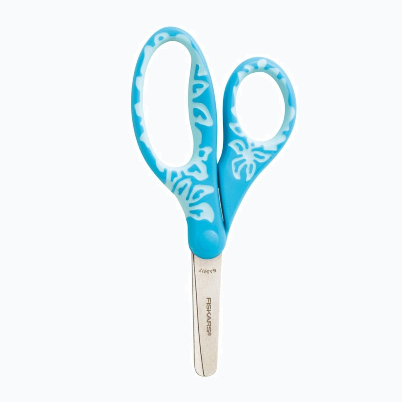 Kinderschaar 12 cm - Turquoise Bloemen