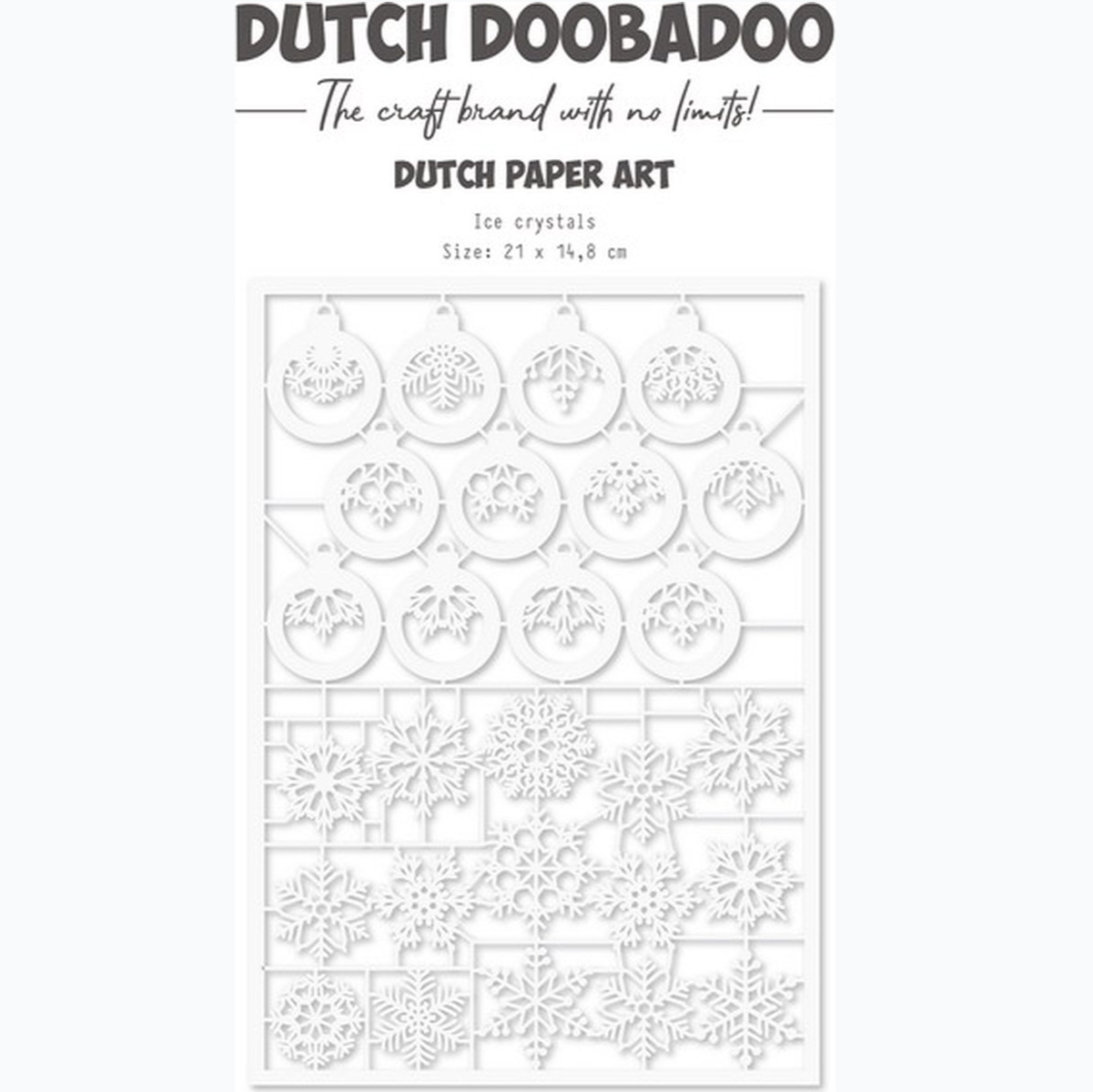 DDBD Paper Art - Cristaux de glace