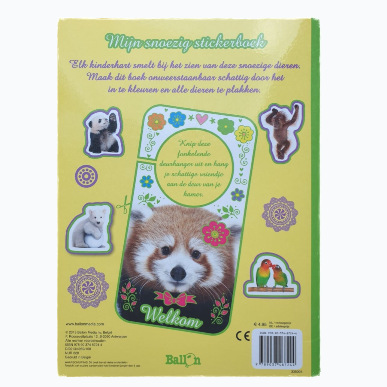 Stickerboek - Overal Dieren
