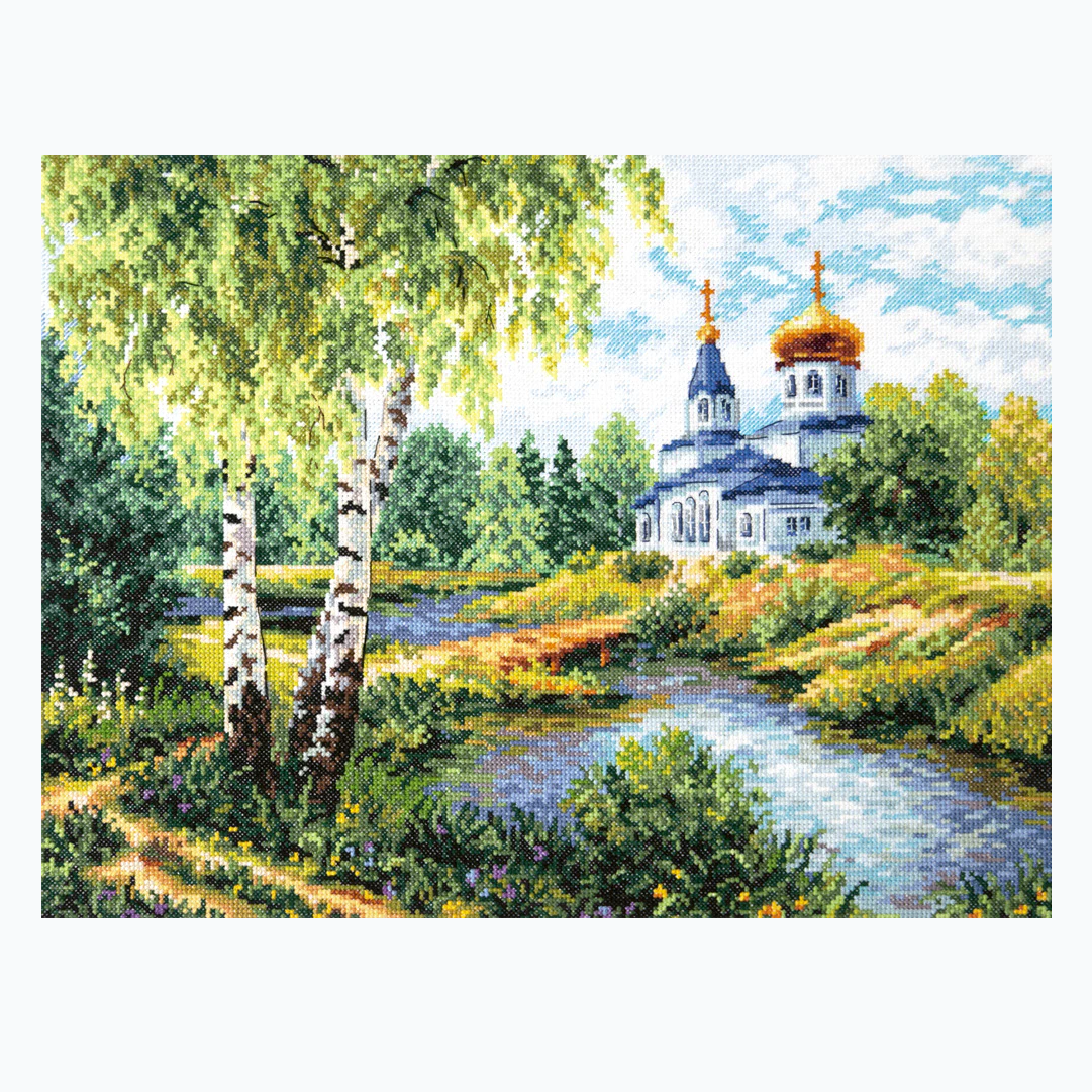 Kit de broderie - Chemin vers le Temple 43-10