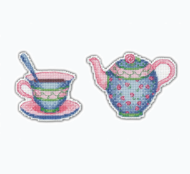 Kit de broderie aimanté – Pleasant Tea Party S1088