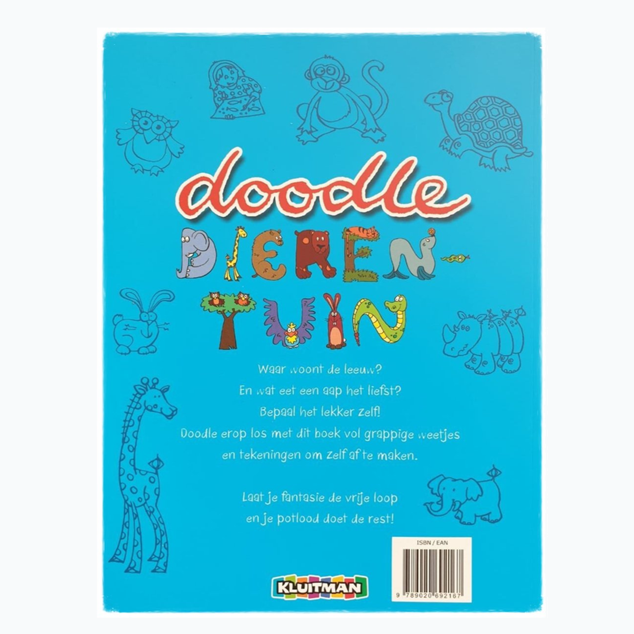 Coloring and Drawing Book - Doodle Zoo