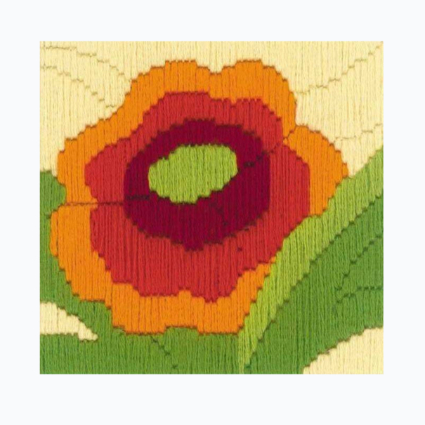 Borduurpakket Spansteek - Poppy