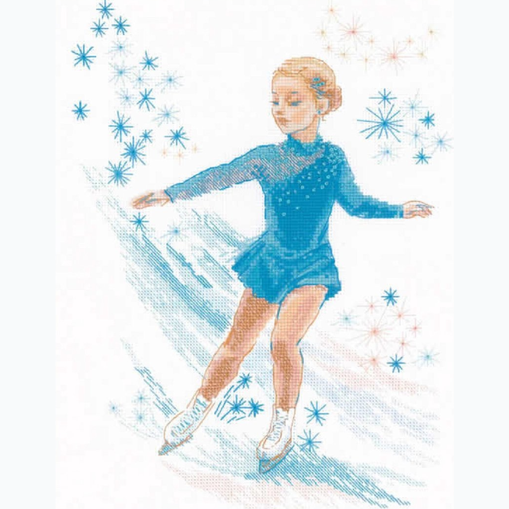 Borduurpakket - Figure Skating