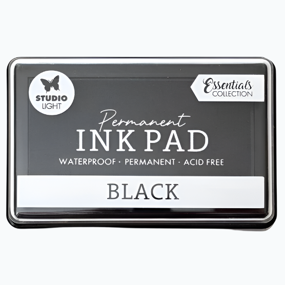 Stamp Pad - Essentials Permanent Black