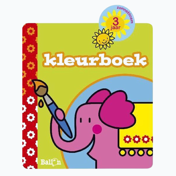 Sunflower Coloring Book - Elephant