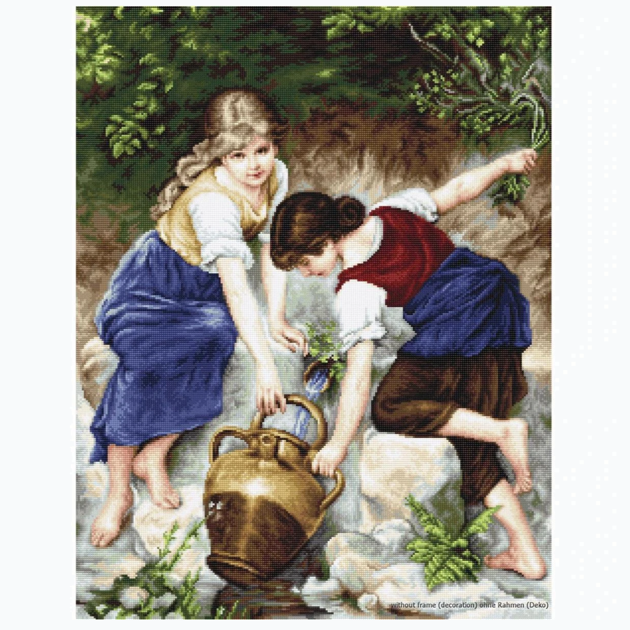 Kit de broderie - À la fontaine B564