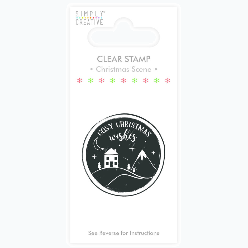 Clear Stamp - Christmas Scene