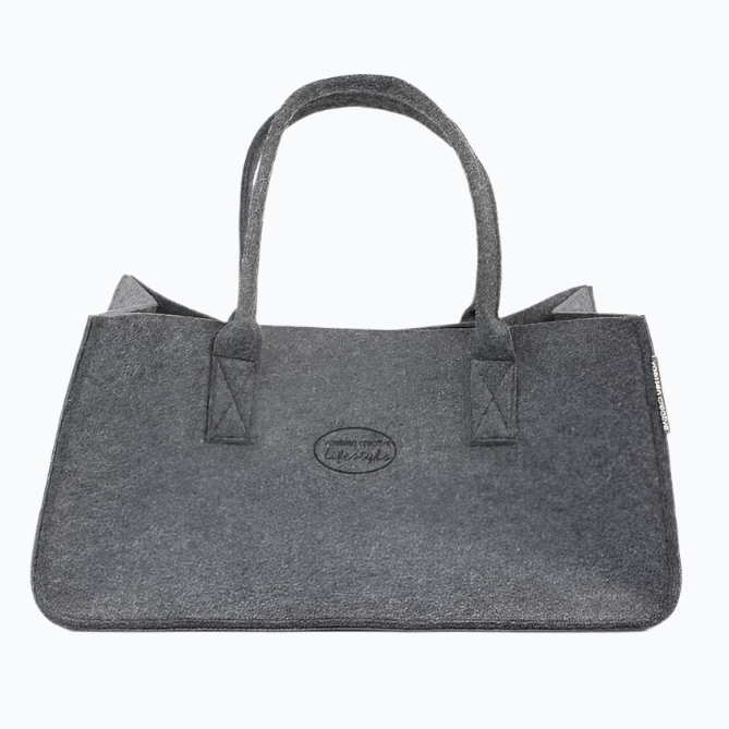 Felt Carrier Bag - Anthracite