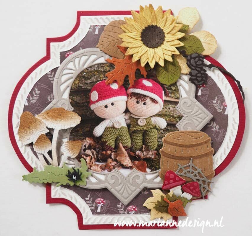 3D Knipvel - Ilse's Funny Fall VK9581