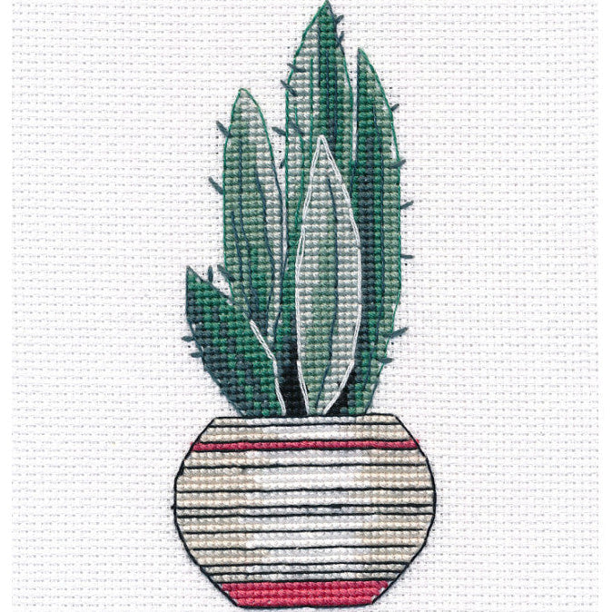 Kruissteek Borduurpakket - Agave S1490