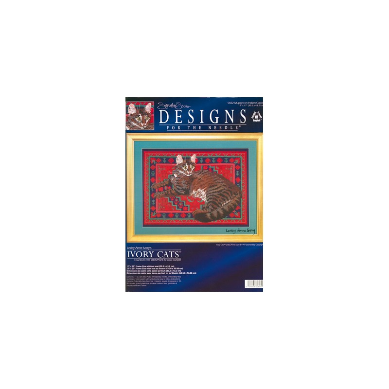 Borduurpakket - Muppet on Indian Carpet (Designs for the Needle)