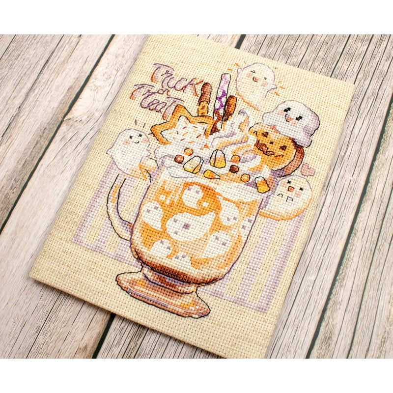 Embroidery kit - Trick or Treat (Letistitch)