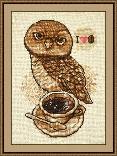 Borduurpakket - Coffee Lover S738