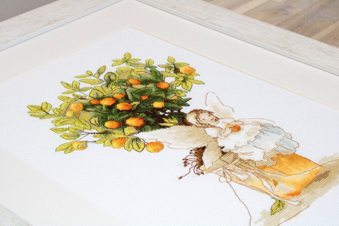 Kit de broderie - La Mandarine B1112