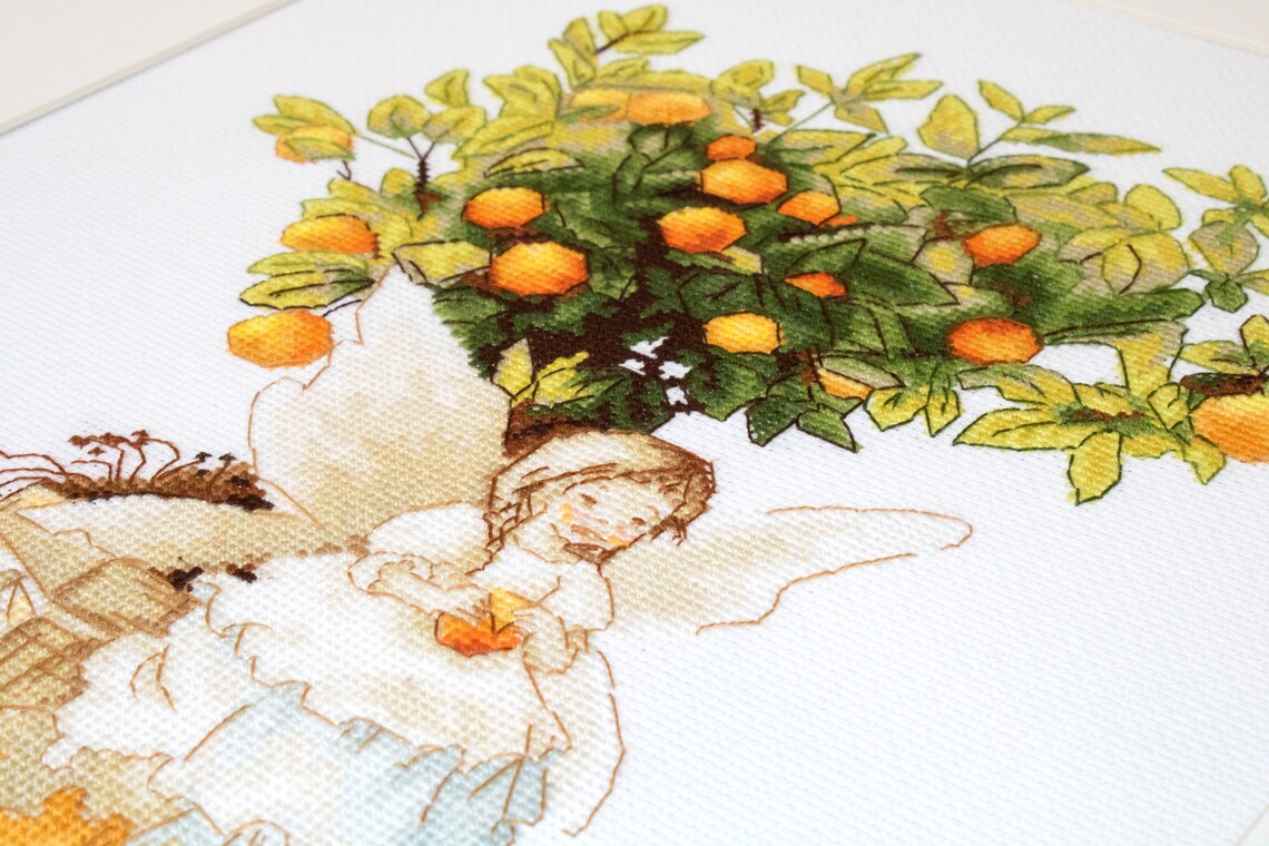 Kit de broderie - La Mandarine B1112
