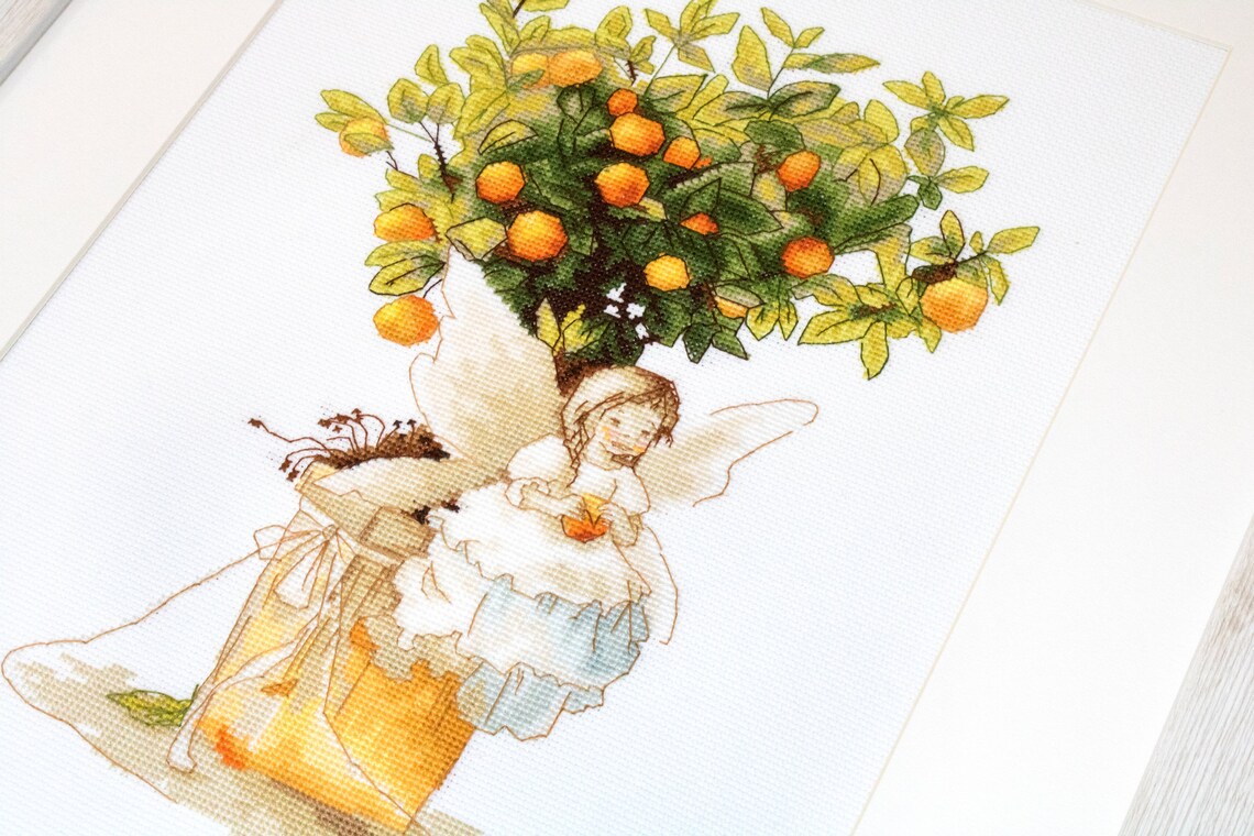 Kit de broderie - La Mandarine B1112