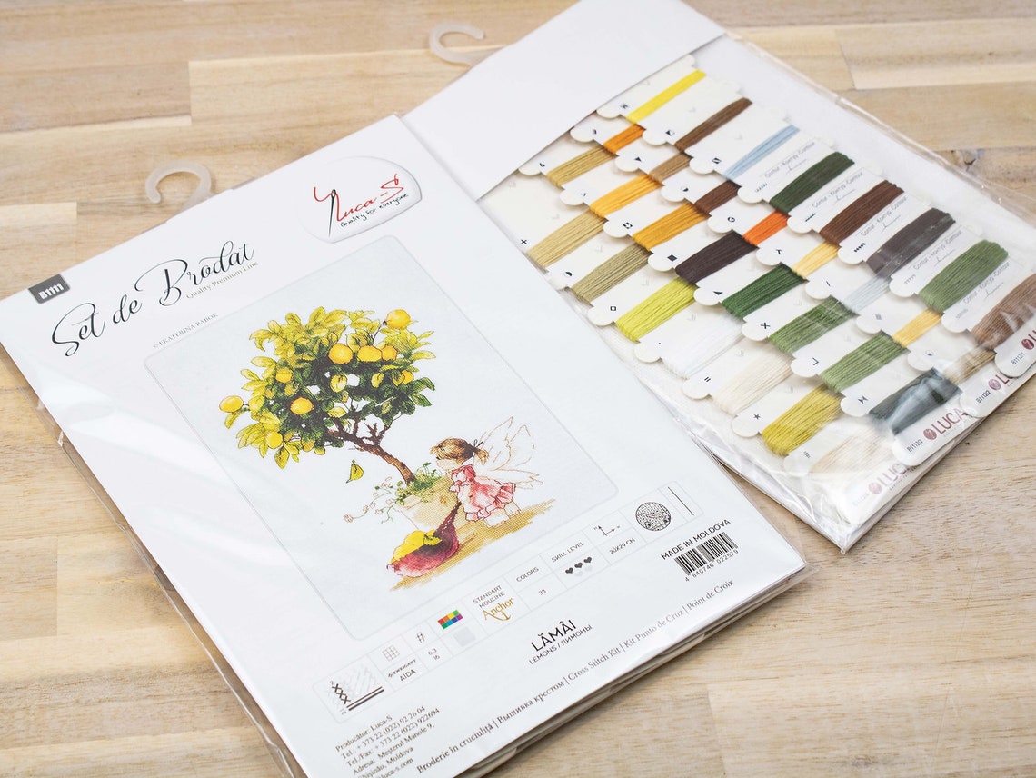 Kit de broderie - La Mandarine B1112