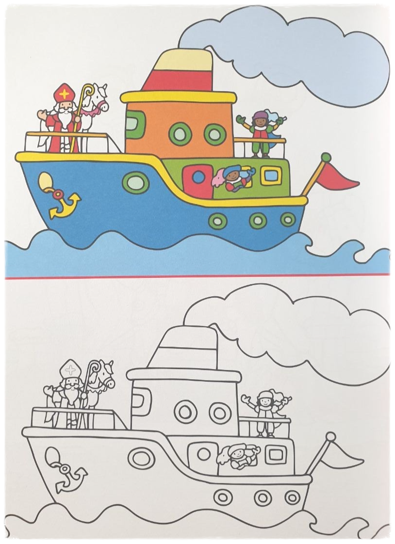 Coloring book - Sinterklaas