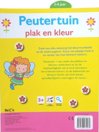 Peutertuin - Plak en Kleur