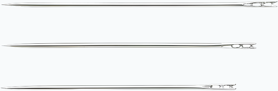 Zelfrijgende blindennnaalden - Nummers 4-8