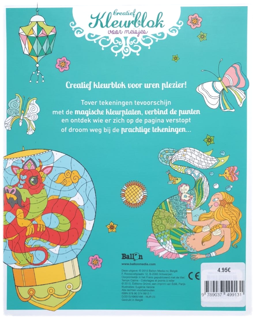 Creatief Kleurblok voor Meisjes