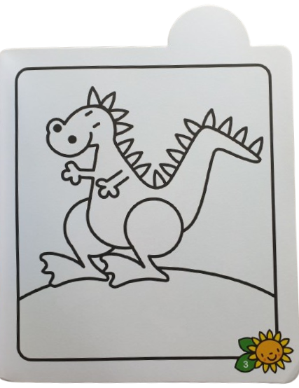 Sunflower Coloring Book - Elephant
