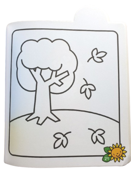 Sunflower Coloring Book - Elephant