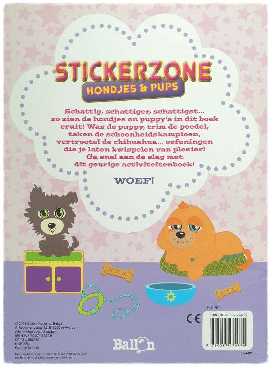 Stickerzone - Hondjes en Pups