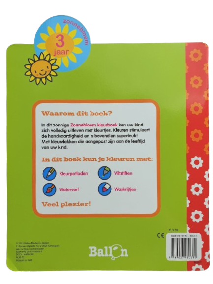 Sunflower Coloring Book - Elephant