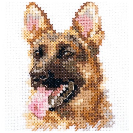 Borduurpakket - Animal Portraits: Shepherd