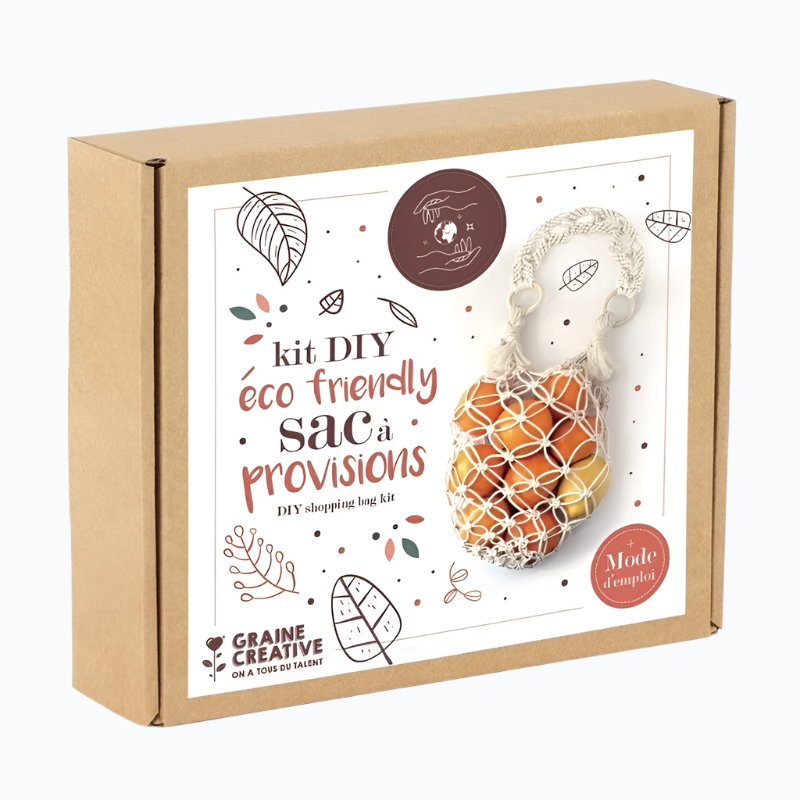 DIY ECO Friendly Macramé Pakket - Zero Waste Boodschappentas