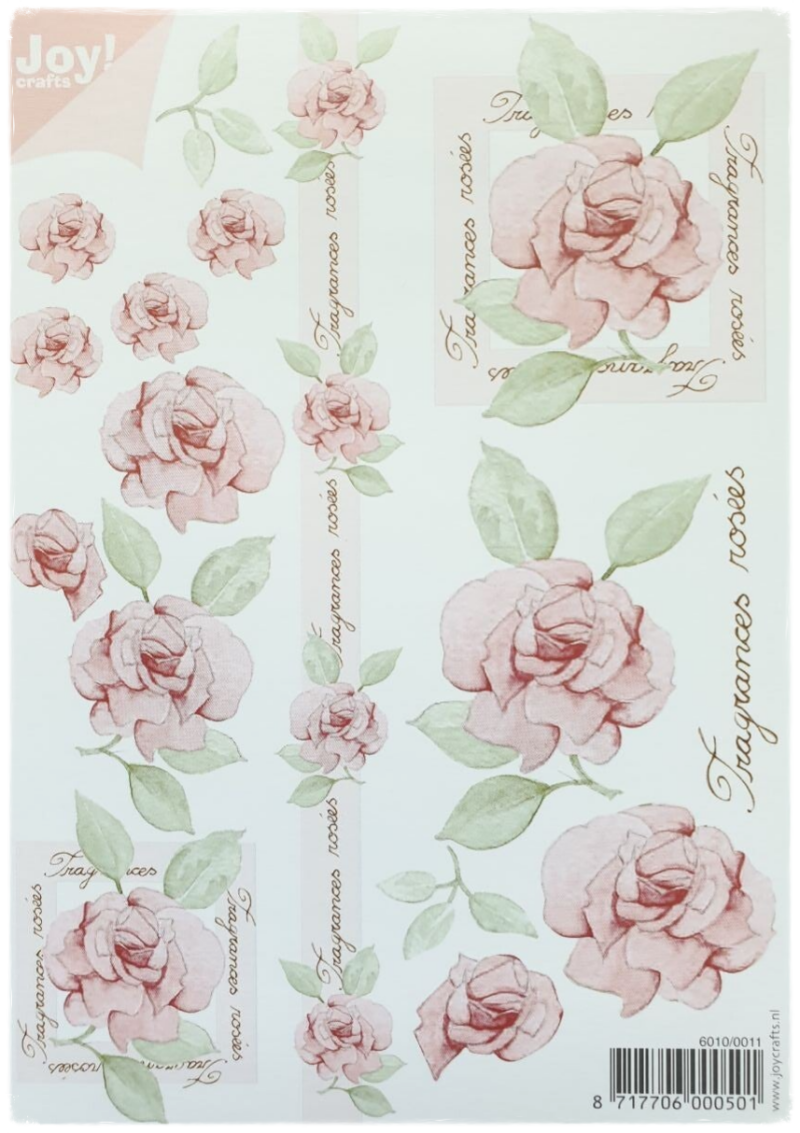 3D Knipvel - Bloemen A5 - 6010/0011