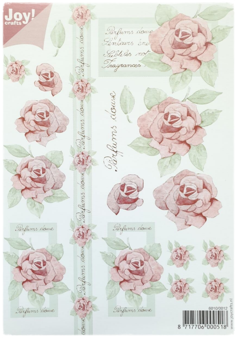 3D Knipvel - Bloemen A5 - 6010/0012