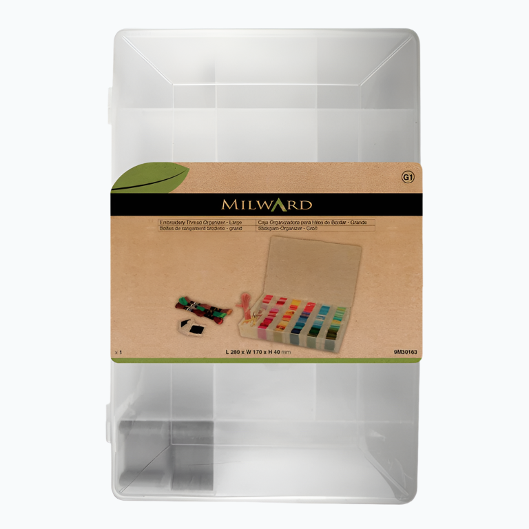 Yarn Storage Box with Wrapping Cards - Large