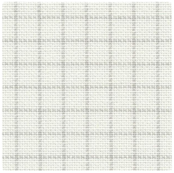 Borduurstof Easy Count Lugana 25 ct - 50x70 cm - White