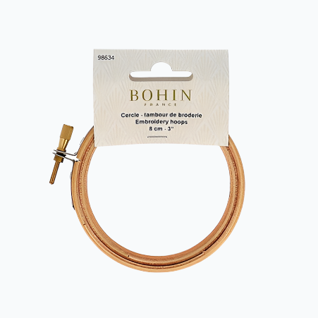 Borduurring in Hout - 8 cm