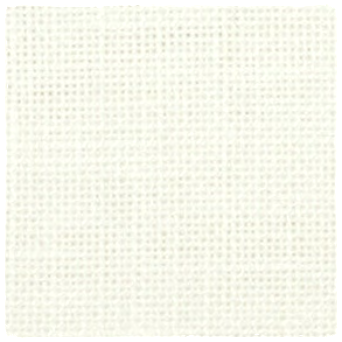 Borduurstof Minster Linen 32 ct - 45x50 cm - White