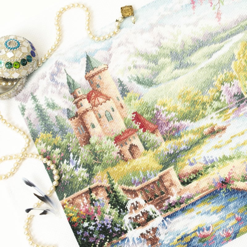 Borduurpakket - Royal Garden 550-763
