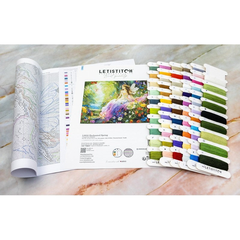 Borduurpakket - Enchanted Spring L9932