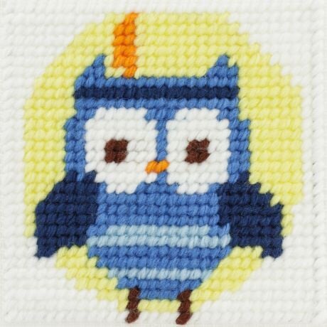 Kit de broderie pour enfants - Hibou