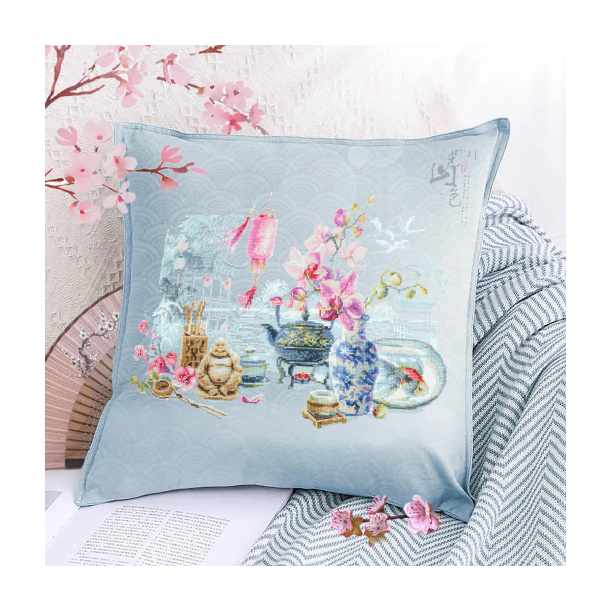 Borduurpakket - Oriental Serenity 120-300