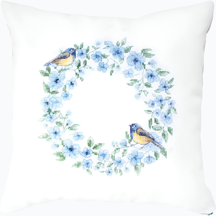 Kussen Borduurpakket - Lentevogels PB130