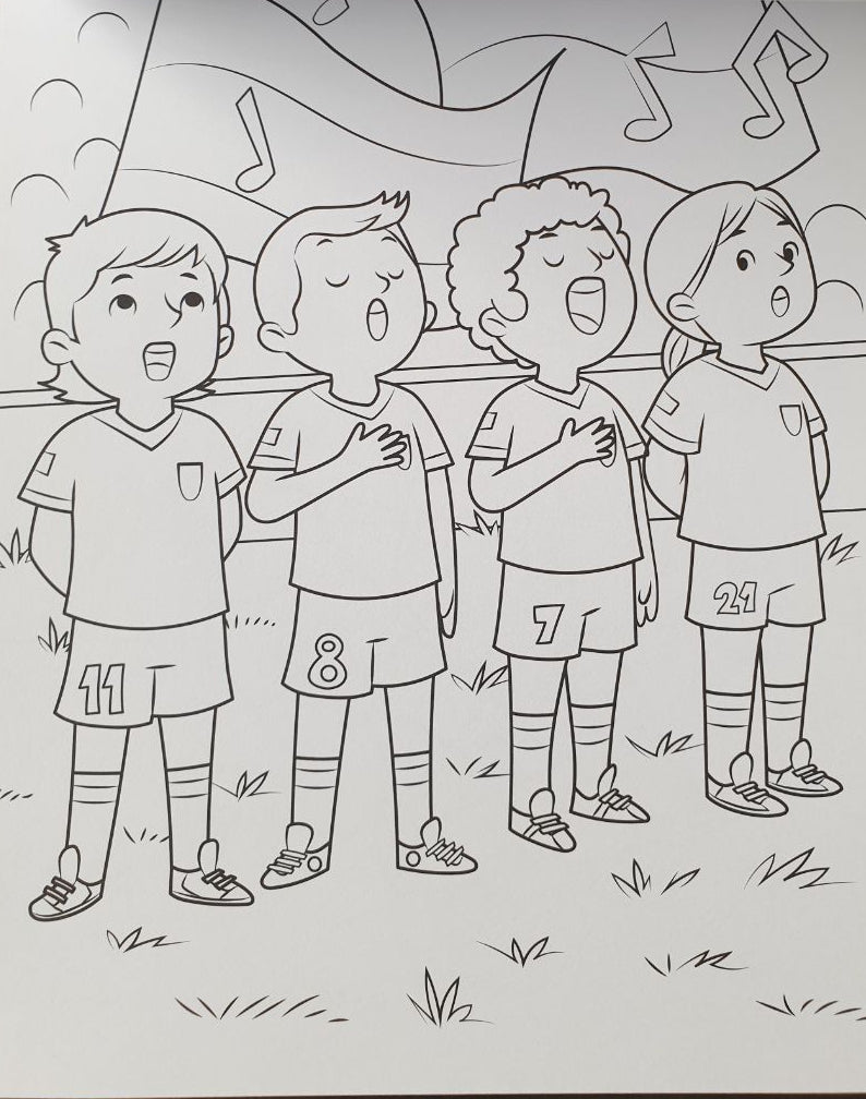 Kleurblok - Super Voetbal